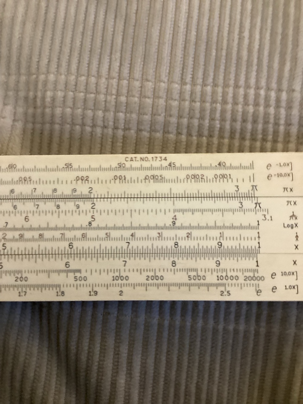 Vintage Dietzgen Engineering Slide Rule with Original Leather Case – Made in USA - Picture 8 of 16